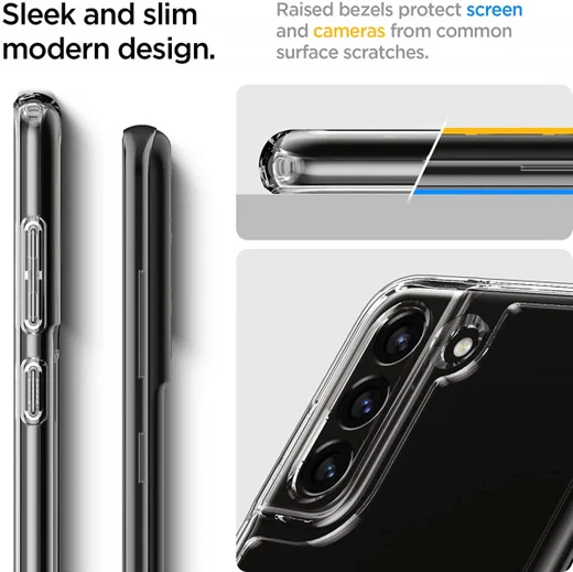 Spigen Ultra Hybrid Samsung Galaxy S21 FE Hoesje Transparant afbeelding 6