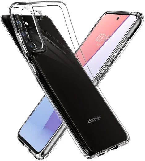 Spigen Liquid Crystal Samsung Galaxy S21 FE Hoesje Transparant afbeelding 12