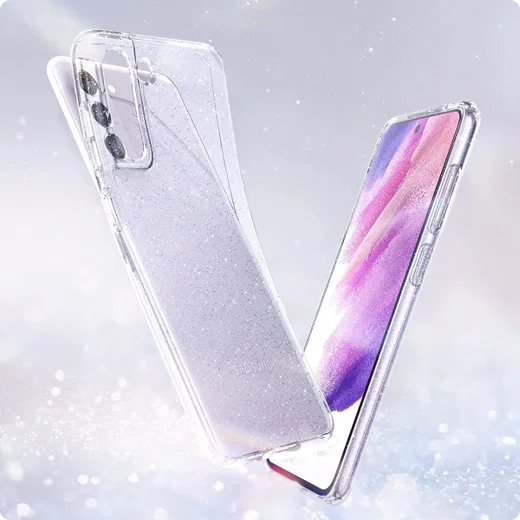 Spigen Liquid Crystal Samsung Galaxy S21 FE Hoesje Glitter afbeelding 8