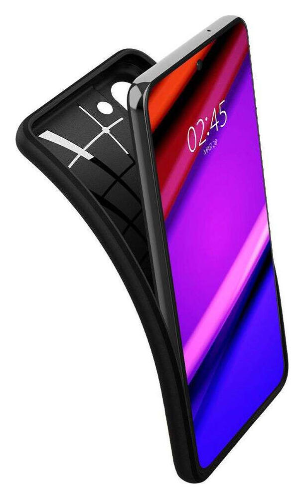 Spigen Core Armor Samsung Galaxy S21 FE Hoesje Back Cover Zwart afbeelding 2