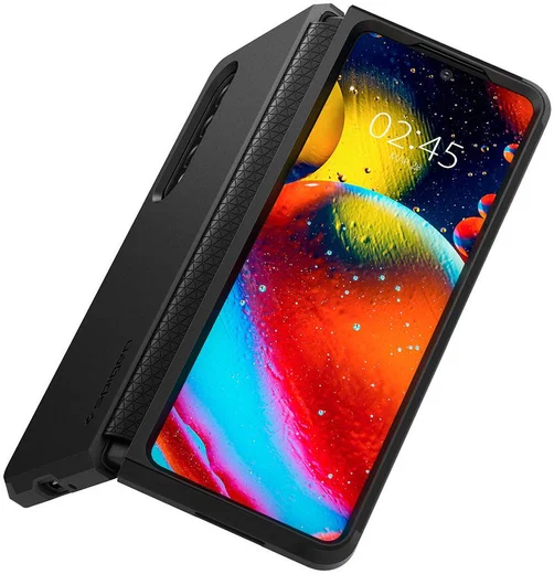 Spigen Tough Armor Samsung Galaxy Z Fold 3 Hoesje Zwart afbeelding 14