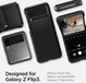 Spigen Tough Armor Samsung Galaxy Z Flip 3 Hoesje Zwart afbeelding 8