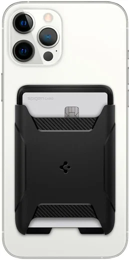 Spigen Rugged Armor MagSafe Kaarthouder voor iPhone met MagSafe afbeelding 1