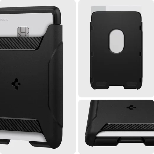 Spigen Rugged Armor MagSafe Kaarthouder voor iPhone met MagSafe afbeelding 9