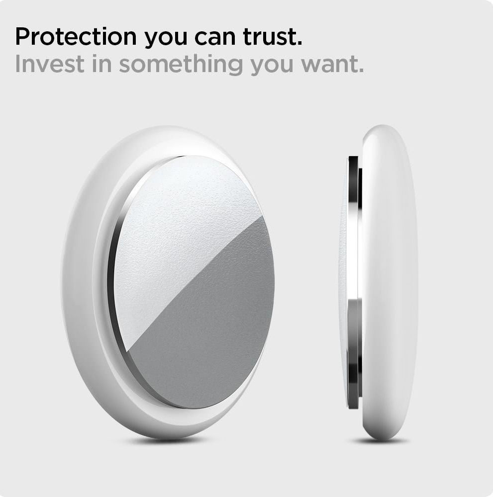 Spigen AirSkin Shield HD Apple AirTag Screen Protector Transparant afbeelding 13