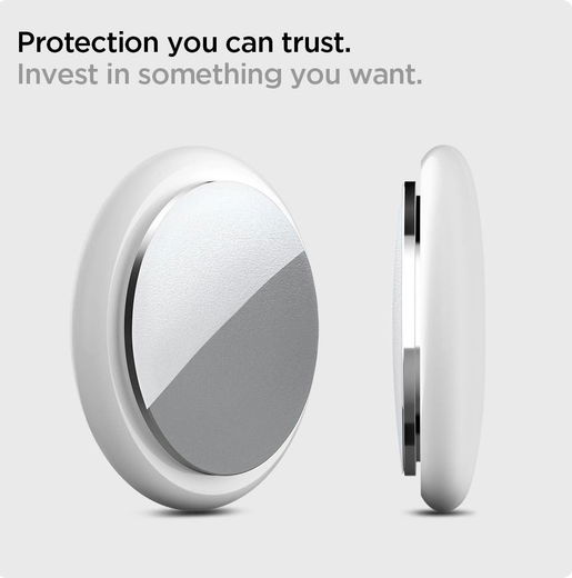 Spigen AirSkin Shield HD Apple AirTag Screen Protector Transparant afbeelding 13