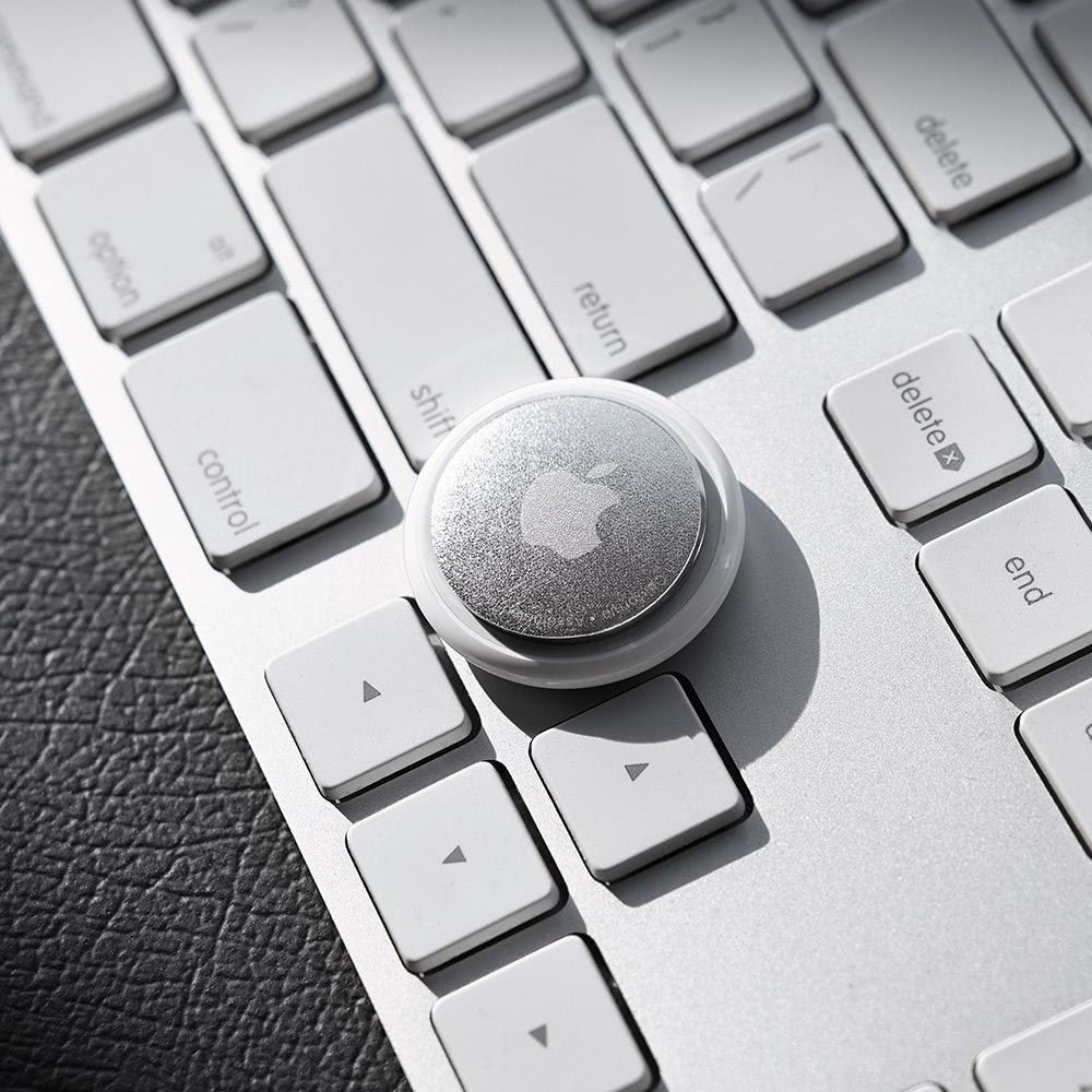 Spigen AirSkin Shield HD Apple AirTag Screen Protector Transparant afbeelding 15