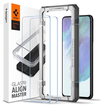Spigen AlignMaster Samsung Galaxy S21 FE Screen Protector (2-Pack)