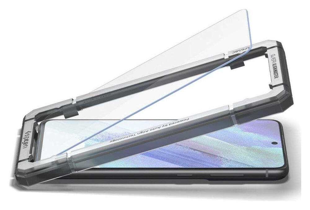 Spigen AlignMaster Samsung Galaxy S21 FE Screen Protector (2-Pack) afbeelding 11
