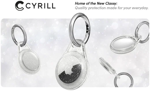 Spigen Ciel by Cyrill Shine Hoes Apple AirTag Sleutelhanger Glitter afbeelding 8