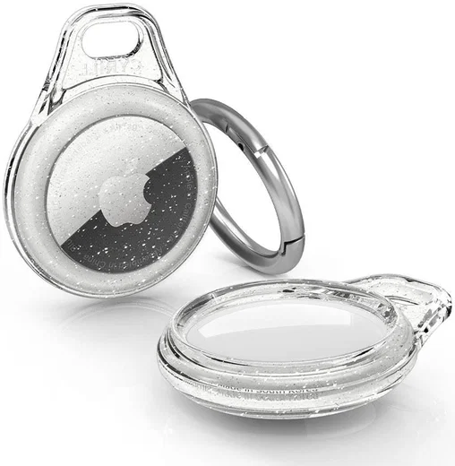 Spigen Ciel by Cyrill Shine Hoes Apple AirTag Sleutelhanger Glitter afbeelding 3