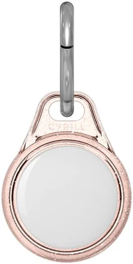 Spigen Ciel by Cyrill Shine Hoes Apple AirTag Sleutelhanger Roze afbeelding 9
