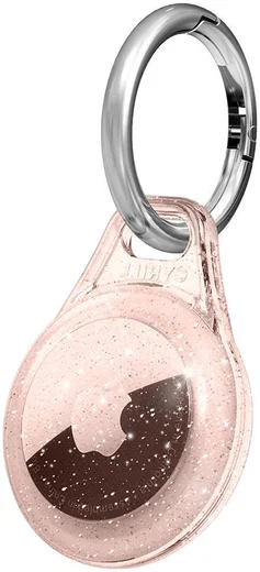 Spigen Ciel by Cyrill Shine Hoes Apple AirTag Sleutelhanger Roze afbeelding 1