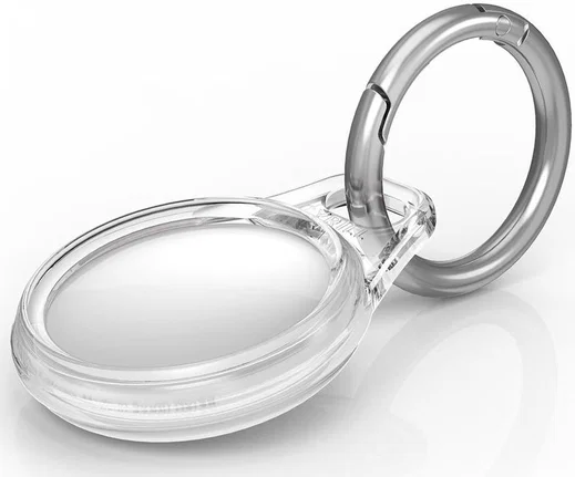 Spigen Cyrill Shine Hoes Apple AirTag Sleutelhanger Clear afbeelding 13