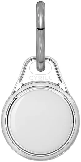 Spigen Cyrill Shine Hoes Apple AirTag Sleutelhanger Clear afbeelding 9