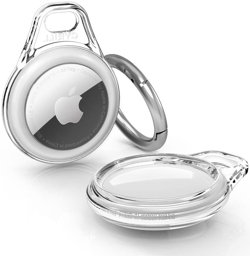 Spigen Cyrill Shine Hoes Apple AirTag Sleutelhanger Clear afbeelding 3