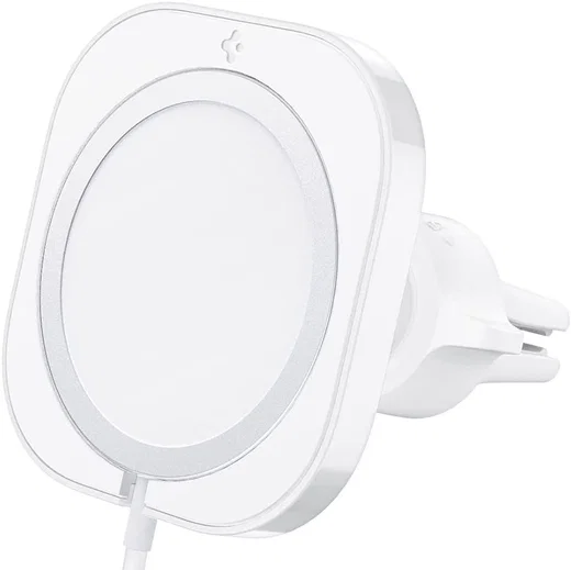 Spigen MagFit Ventilatierooster Houderstandaard Apple MagSafe Wit afbeelding 1