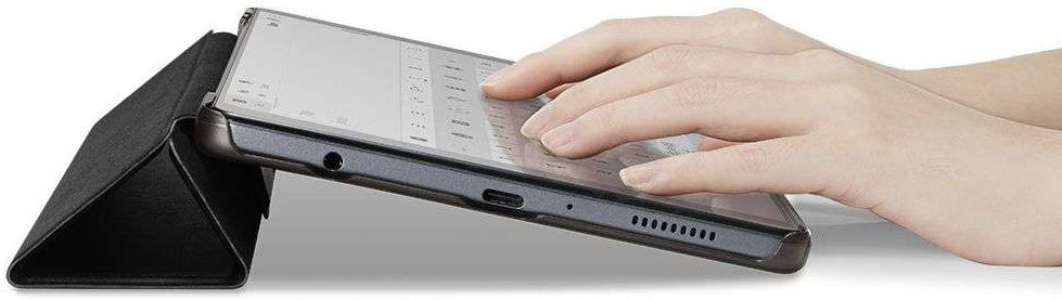 Spigen Smart Fold Samsung Galaxy Tab A7 Lite Hoes Book Case Zwart afbeelding 6