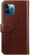 Rosso Element 2-in-1 Apple iPhone 12/12 Pro Hoesje Bruin afbeelding 10