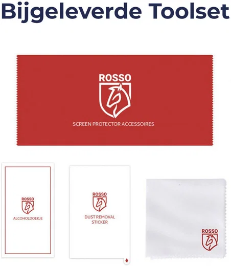 Rosso Apple iPhone SE / 5 / 5S Tempered Glass met Installatietray afbeelding 10