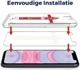 Rosso iPhone XR / 11 Tempered Glass met Installatietray Case Friendly afbeelding 2