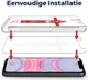 Rosso iPhone 11 Pro Max Tempered Glass Installatietray Case Friendly afbeelding 2