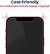 Rosso iPhone 11 Pro Max Tempered Glass Installatietray Case Friendly afbeelding 4