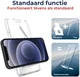 Rosso iPhone 12 Pro Max Tempered Glass Installatietray Case Friendly afbeelding 5