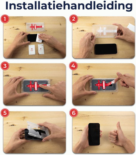 Rosso Samsung Galaxy S21+ Tempered Glass Fingerprint en Case Friendly afbeelding 8