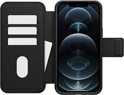 OtterBox MagSafe Folio Apple iPhone 12 Pro Max Hoesje Book Case Zwart afbeelding 1