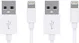 Kabelset 1 Meter Wit voor Apple Lightning devices - Duo pack afbeelding 1