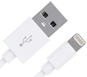 Kabelset 1 Meter Wit voor Apple Lightning devices - Duo pack afbeelding 2