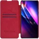 Nillkin Qin Series OnePlus 9 Hoesje Wallet Book Case Rood afbeelding 1