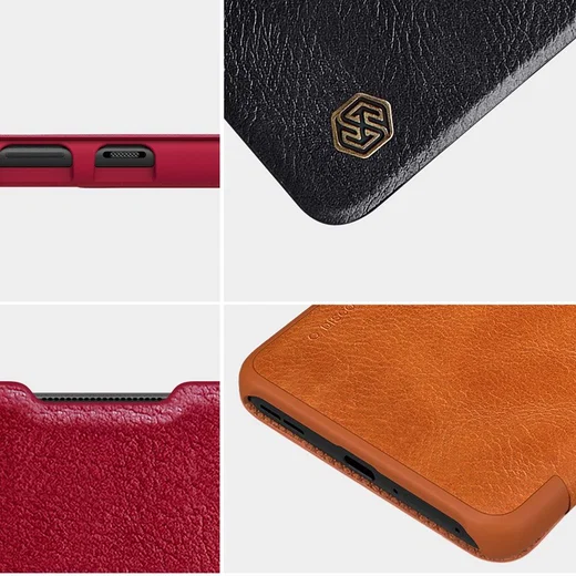 Nillkin Qin Series OnePlus 9 Hoesje Wallet Book Case Rood afbeelding 8