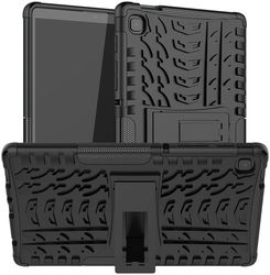 Samsung Galaxy Tab A7 Lite Hoes Robuust Hybride Back Cover Zwart afbeelding