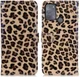 Motorola Moto G50 Hoesje Portemonnee Book Case met Luipaard Print afbeelding 4