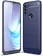 Motorola Moto G50 Hoesje Geborsteld TPU Flexibele Back Cover Blauw afbeelding 4