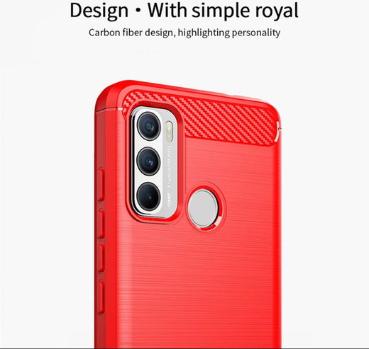 MOFI Motorola Moto G60 Hoesje Geborsteld TPU Back Cover Blauw afbeelding 11