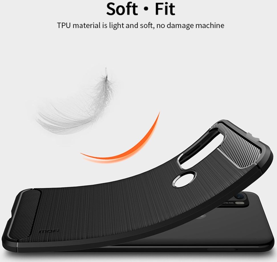 MOFI Motorola Moto G60 Hoesje Geborsteld TPU Back Cover Blauw afbeelding 7