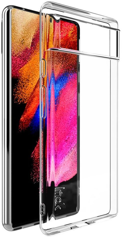 IMAK UX-5 Google Pixel 6 Hoesje Flexibel en Dun TPU Transparant afbeelding 1