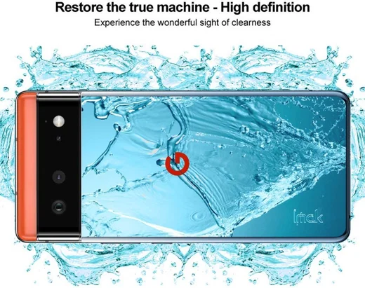 IMAK UX-5 Google Pixel 6 Hoesje Flexibel en Dun TPU Transparant afbeelding 7