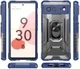 Google Pixel 6 Hoesje Hybride Kickstand Back Cover Blauw afbeelding 8