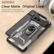 Google Pixel 6 Hoesje Hybride Kickstand Back Cover Zwart afbeelding 2