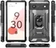 Google Pixel 6 Hoesje Hybride Kickstand Back Cover Zwart afbeelding 8