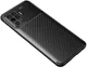 Oppo A94 Hoesje Siliconen Carbon TPU Back Cover Zwart afbeelding 11