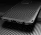 Oppo A94 Hoesje Siliconen Carbon TPU Back Cover Zwart afbeelding 7