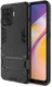 Oppo A94 Hoesje Shock Proof Hybride Back Cover met Kickstand Zwart afbeelding 1