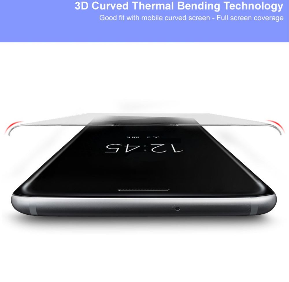 IMAK Google Pixel 6 Pro Screen Protector 3D Tempered Glass Full Cover afbeelding 7