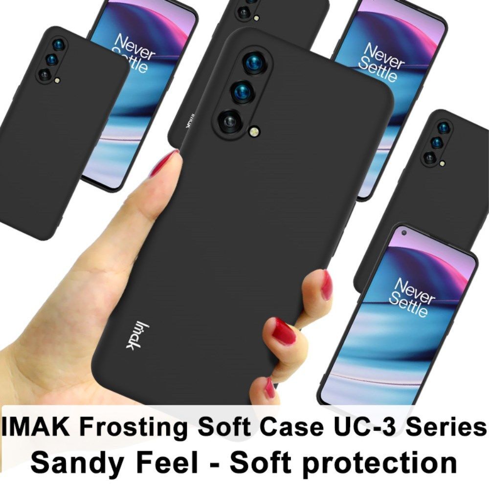IMAK UC-3 Series OnePlus Nord CE 5G Hoesje Dun TPU Zwart afbeelding 8