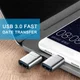 Universele USB-C naar USB-A Adapter On The Go Converter Grijs afbeelding 7